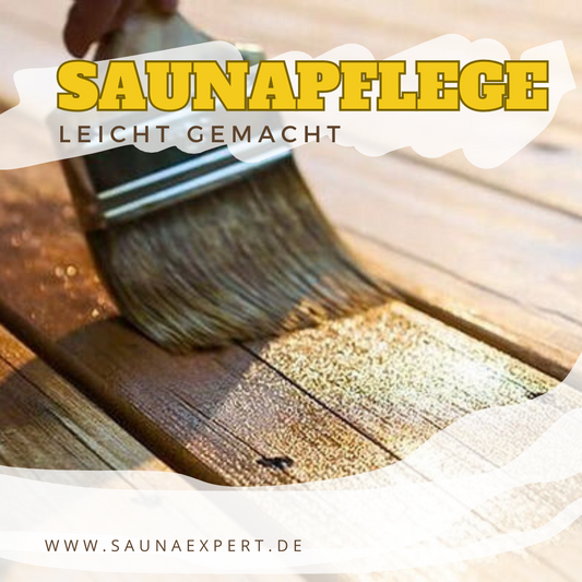 Saunaaußenpflege Materialien und Werkzeuge - Tipps und Tricks von SAUNAEXPERT