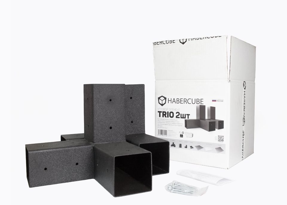 Habercube SET Pavillon mit Sonnenschutz - Steckverbinder 10x10cm