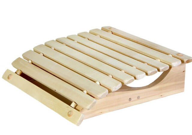 Die ultimative weiche ergonomische Sauna-Kopfstütze für das ultimative Entspannungserlebnis!