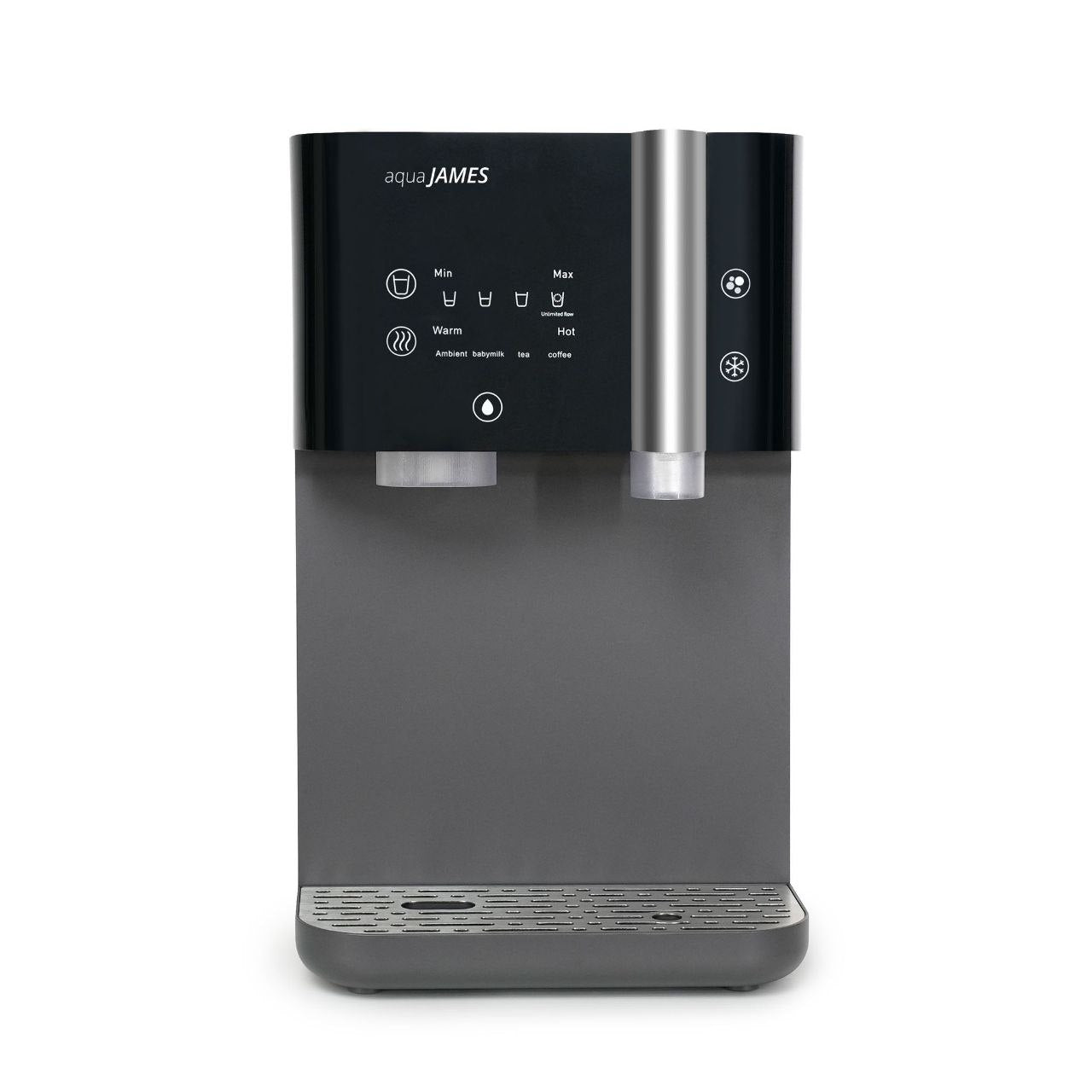aquaJAMES „Juliet“ Wasserbar Touch - Osmose UV-Filter Sprudel Heiß- Kaltwasser