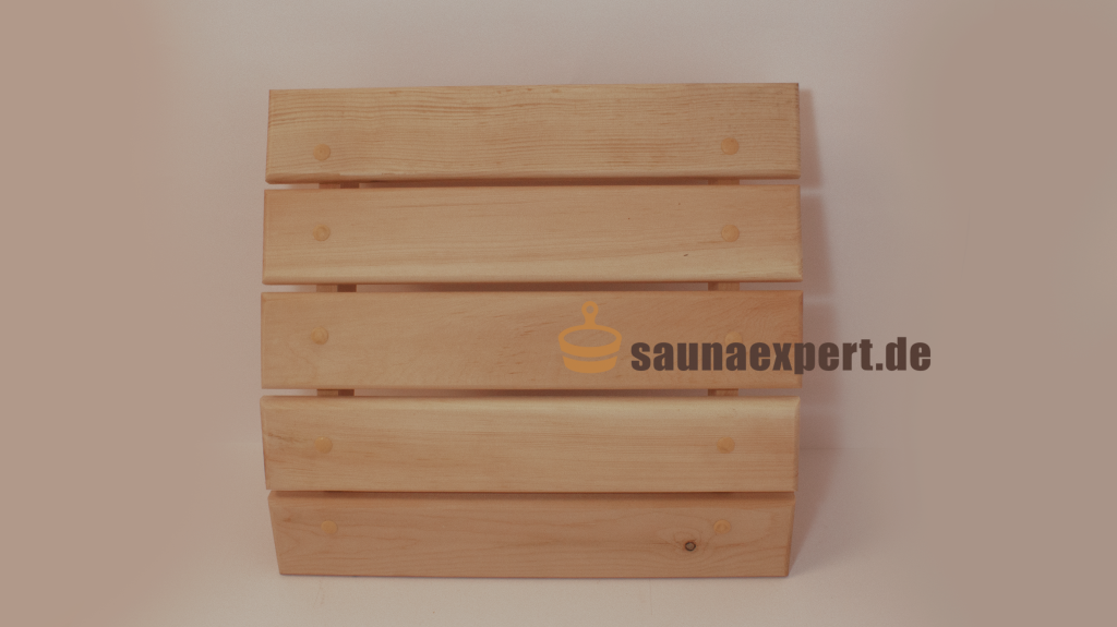 ergonomische XXL Saunakopfstütze aus sibirischem Zedernholz