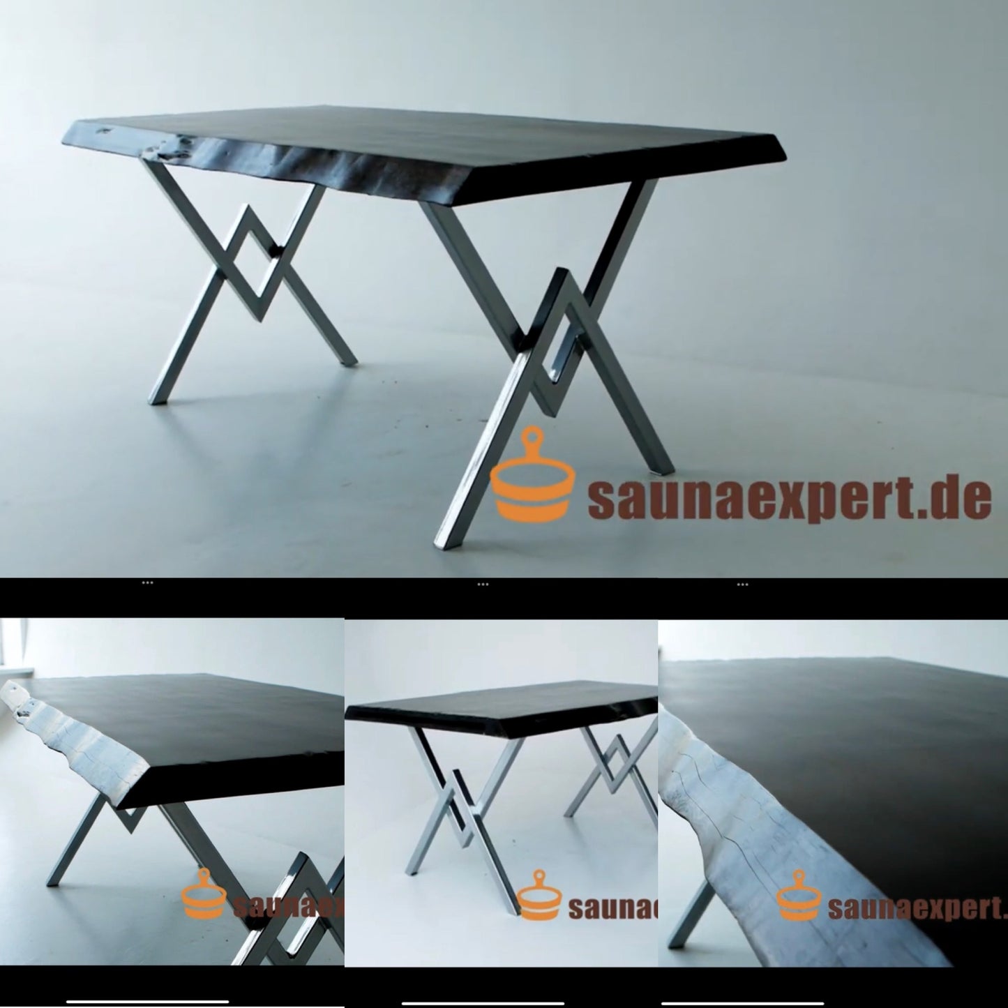 Massivholztisch aus Zedernholz