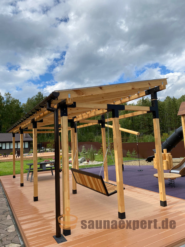 Habercube Solo SET 2x - Konstruktionsholz Steckverbinder 10x10 Holzverbinder