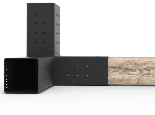 Habercube Trio SET 2x- Konstruktionsholz Steckverbinder 10x10 Holzverbinder