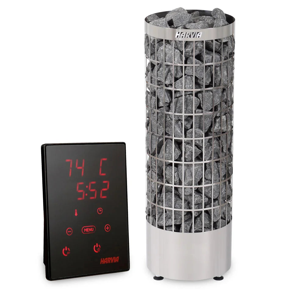 Saunaöfen Harvia Cilindro XE Steel PC90XE