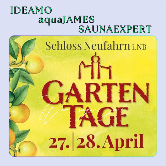 Einladung zu den Garten Tagen auf Schloss Neufahrn in NB