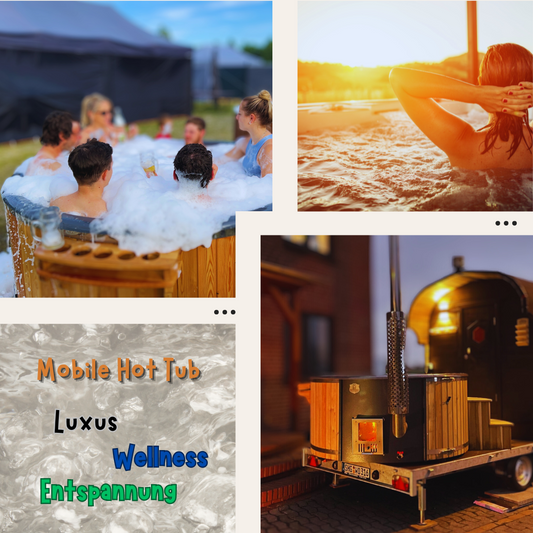 Einzigartiger Junggesellenabschied im Hot Tub