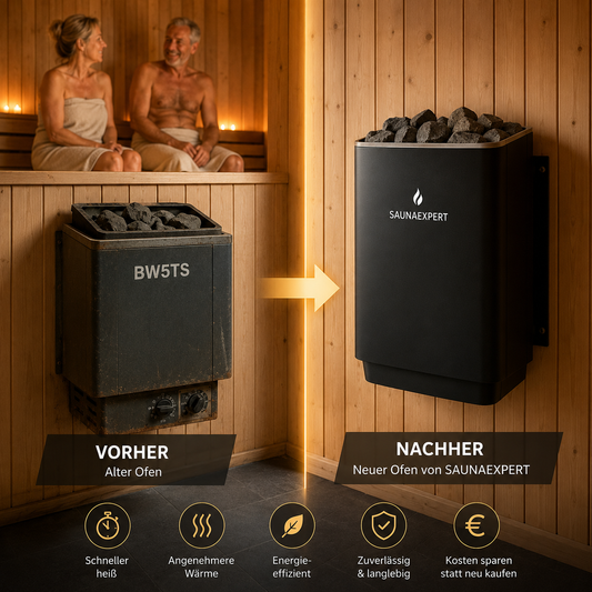 Sauna reparieren statt neu kaufen: Alte Sauna mit moderner Technik auffrischen