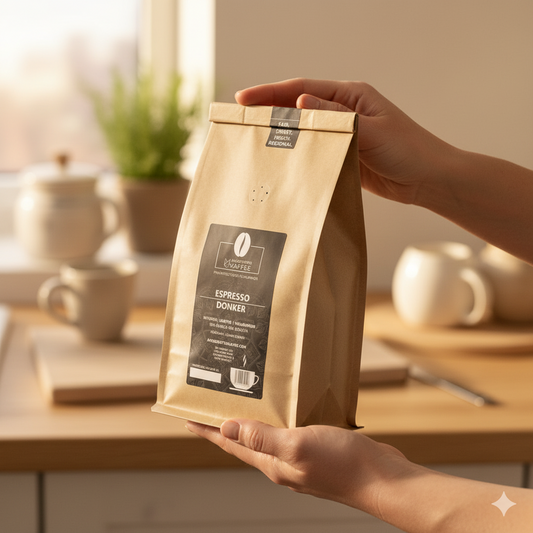 AUSGEFUXTER KAFFEE – ESPRESSO DONKER | Regional Handgeröstet