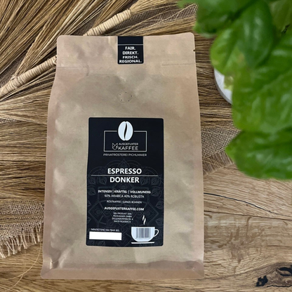 AUSGEFUXTER KAFFEE – ESPRESSO DONKER | Regional Handgeröstet