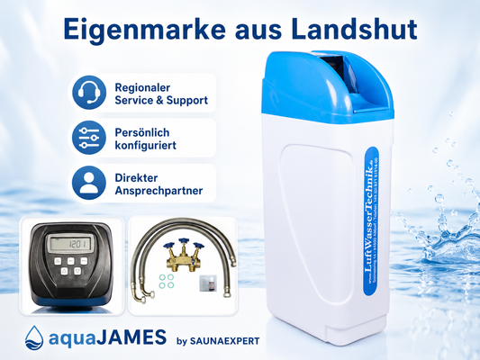 aquaJAMES LWT-C40 Entkalkungsanlage mit Clack WS1