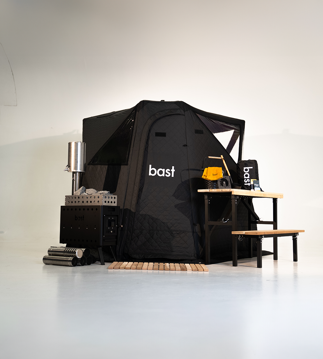 BAST Saunazelt Näver Deluxe – bis 6 Personen