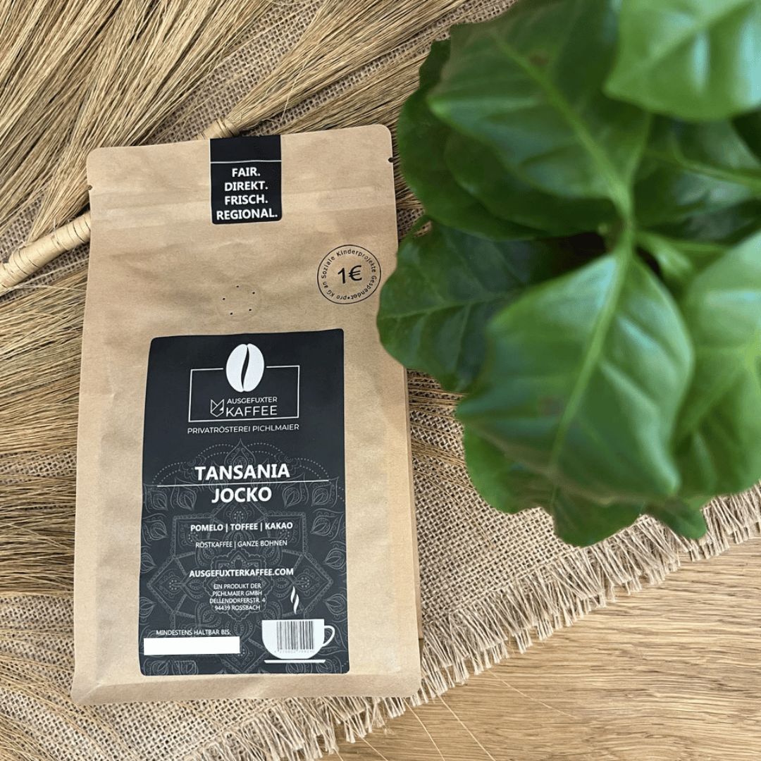 Tanzania Jocko – 100% Arabica | Filterkaffee | Handgeröstet in Bayern
