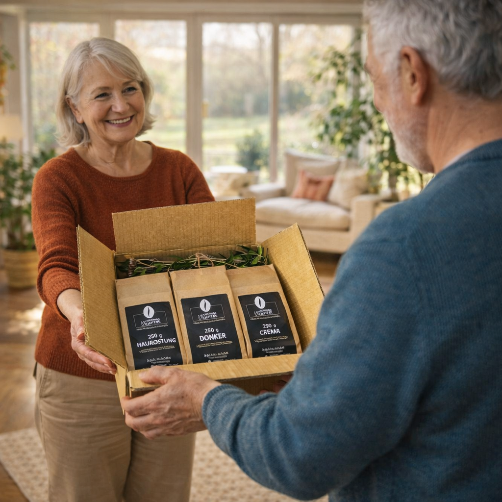 Geschenkpaket klein – Probierpaket für Vollautomat & Siebträger | Handgeröstet in Bayern