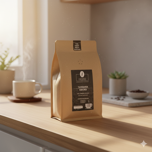 Tanzania Kiboko – 100% Arabica | Ganze Bohnen | Handgeröstet in Bayern