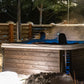 Outdoor ACRYL- Whirlpool / Badezuber 245 x 245cm mit Holzofen / Hot Tube