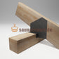 Habercube RAFT Set 4x - Holz Steckverbinder Sparren Befestigungselement Carport