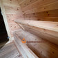 Fasssauna aus Zedernholz 450cm mit Vorraum